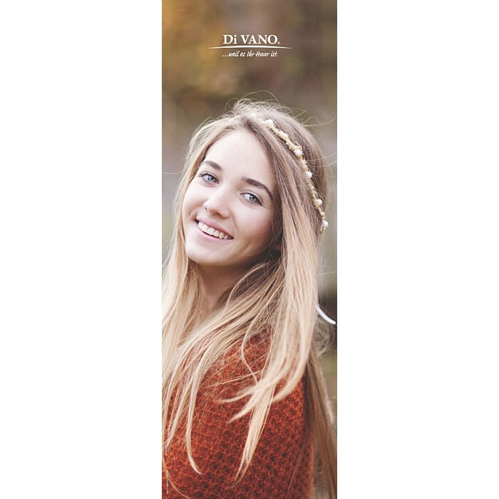 Textilfahne A1 lang 42 x 119 cm DiVANO HERBST