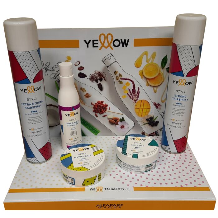 YELLOW Thekendisplay