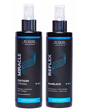 Pflege-Festiger & Haarlack