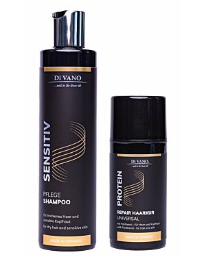 Sensitiv-Shampoo - Protein Repair-Haarkur Spar-Paket 