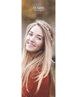 Textilfahne A1 lang 42 x 119 cm DiVANO HERBST