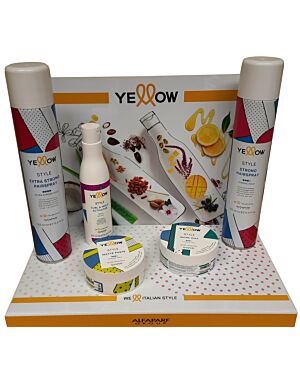 YELLOW Thekendisplay